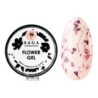 Гель с сухоцветами Saga Flower gel 5 мл, № 1